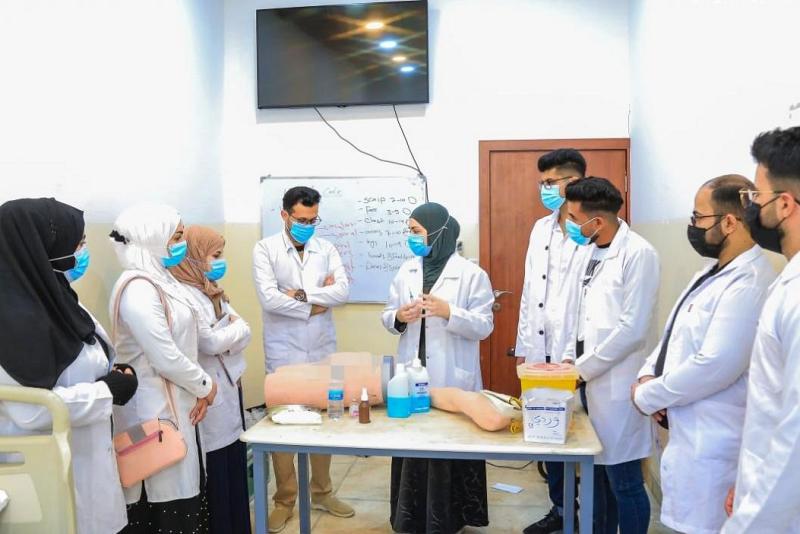 كلّيةُ التمريض في جامعة العميد تُقيم دورةً تدريبيّة للملاكات التمريضيّة في مستشفى الكفيل