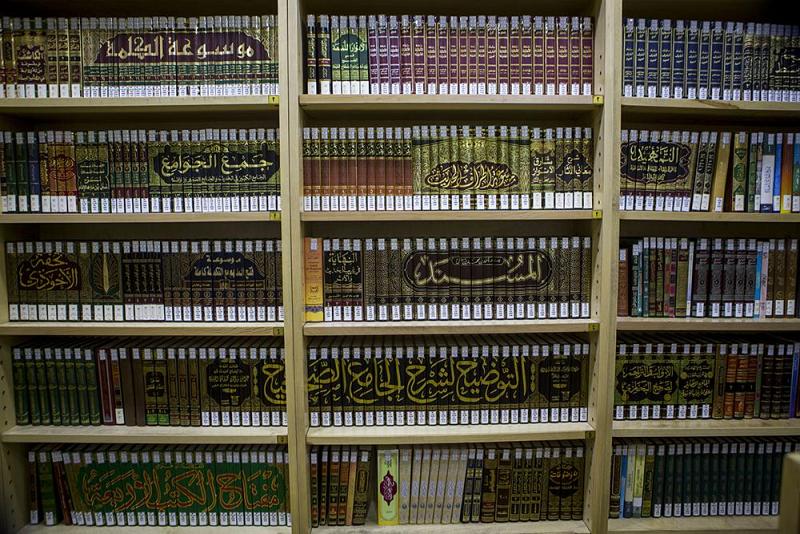 التنوّع الفكري والثقافي للكتب يزيّن رفوف مكتبة ودار مخطوطات العتبة العبّاسية المقدّسة..