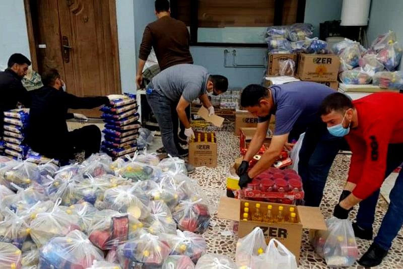 مواكبُ خانقين تُطلق حملةً موسّعة لمساعدة العوائل المتضرّرة والمتعفّفة وتسخّر لها جميع إمكانيّاتها