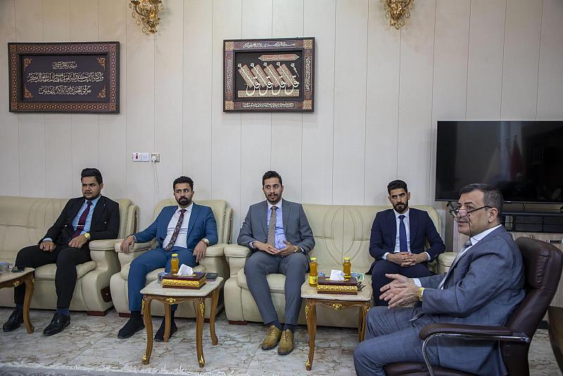 العتبة العباسية تقدم دعوة لجامعة سومر في محافظة ذي قار