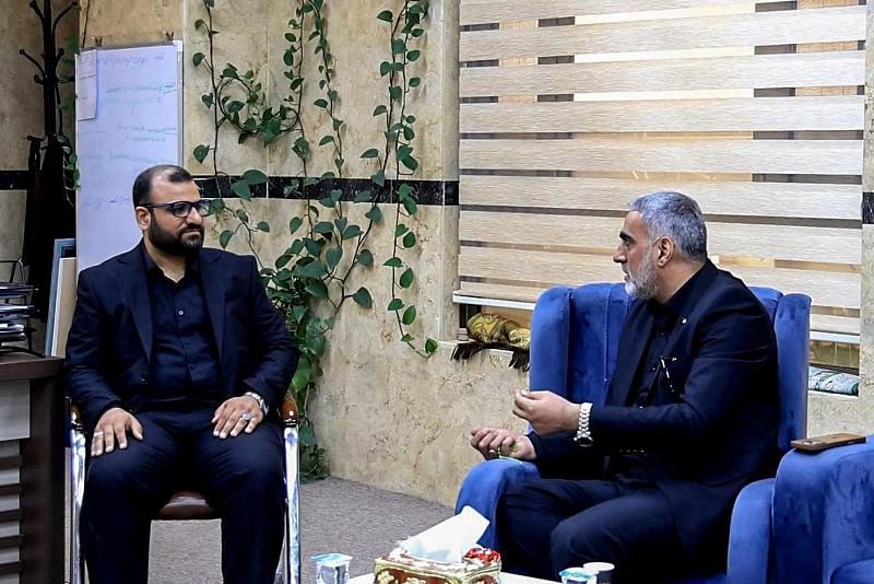 فريق الإعلام الحكومي يشيد بخدمات العتبة العباسية المقدسة الإعلامية في زيارة الأربعين