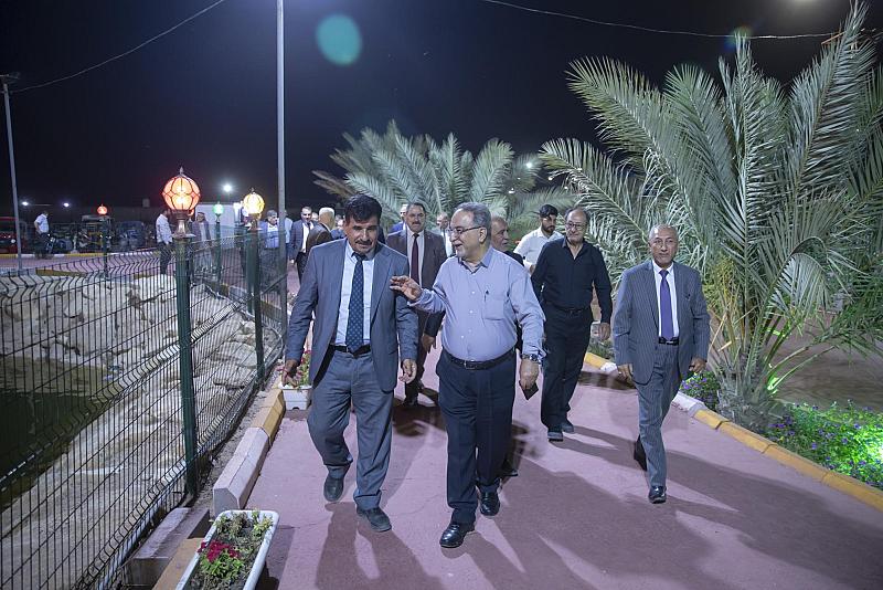 مجلس أعيان كربلاء يشيد بجهود العتبة العباسية المقدسة في مشروع الحزام الأخضر