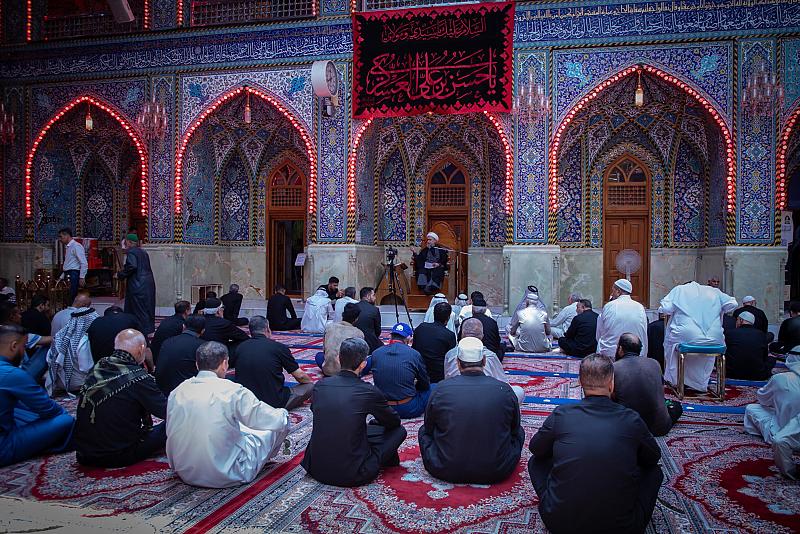 قسم الشؤون الدينية يحيي ذكرى شهادة الإمام الحسن العسكري (عليه السلام)