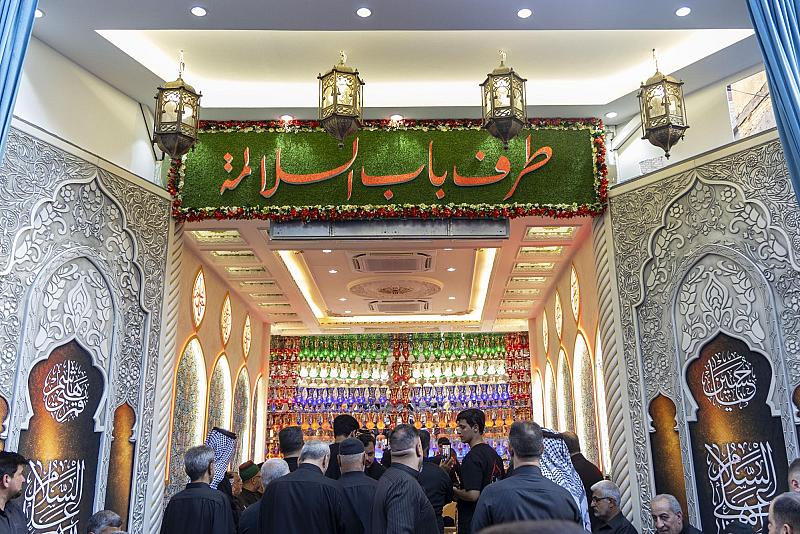 العتبة العباسية المقدسة تفتتح تكية طرف باب السلالمة بعد إعادة بنائها