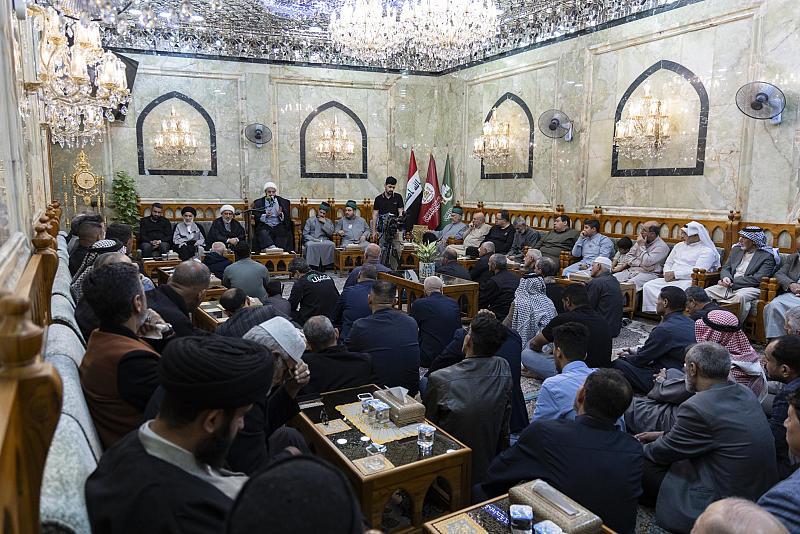 العتبة العباسية المقدسة تقيم مجلس عزائها الأسبوعي إحياءً لذكرى شهادة السيدة الزهراء (عليها السلام)