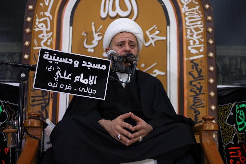 قسم الشؤون الدينية ينظم مجلس عزاء بذكرى شهادة السيدة الزهراء (عليها السلام) في ديالى