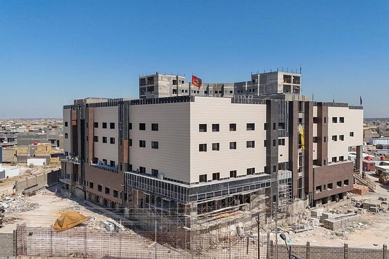 قسم المشاريع الهندسية: نسبة إنجاز مشروع مستشفى الزكي في بابل تتجاوز 55%
