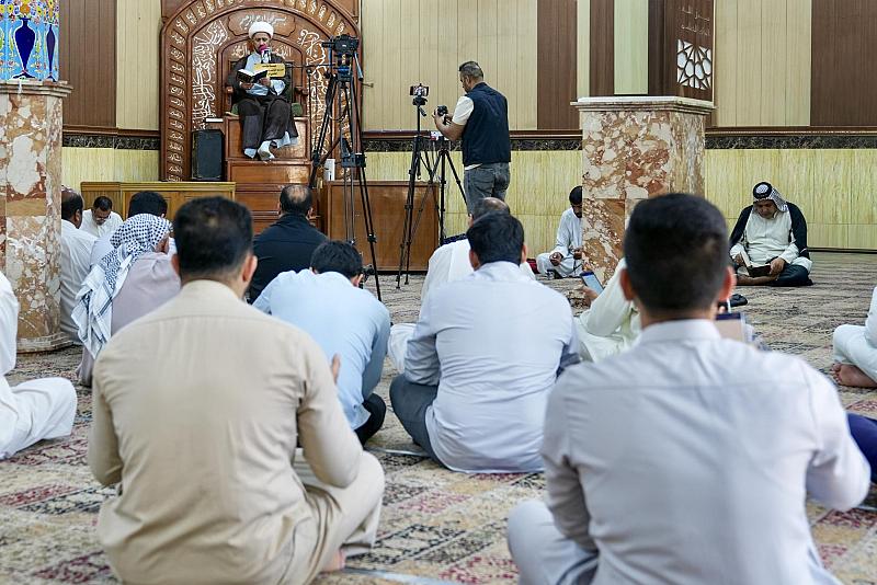 المجمع العلمي يقيم برنامج (سراج المنتظرين) في المثنى