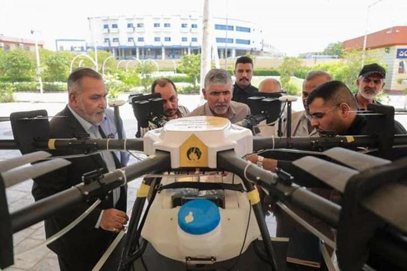 فرقة العباس ووزارة الزراعة تتفقان على تطوير طائرة مسيرة لأغراض الوقاية