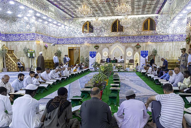 المجمع العلمي يختتم أنشطته القرآنية الرمضانية في مقام الإمام المهدي (عجّل الله فرجه)