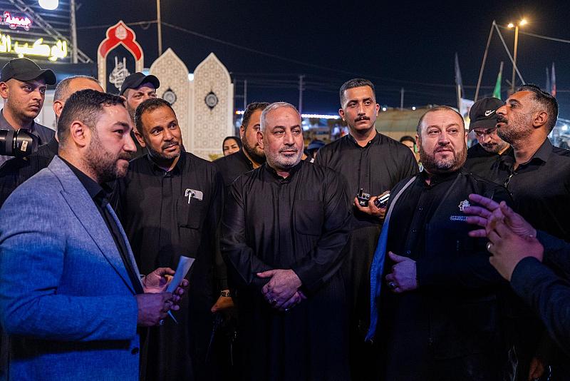 قسم العلاقات يفتتح منصة فتية الكفيل التفاعلية لزائري الأربعين بمجمع أبي الفضل العباس (عليه السلام)