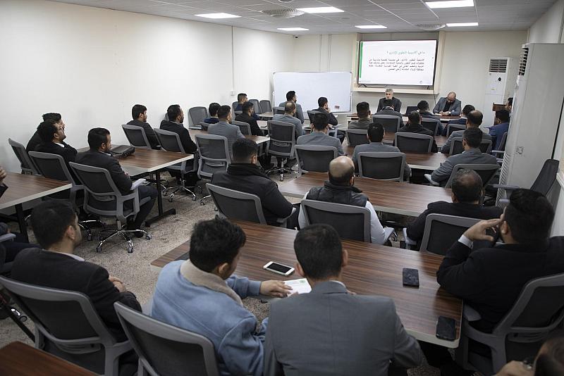 قسم التطوير يواصل تقديم المحاضرات والورش التدريبية لمنتسبي العتبة العباسية