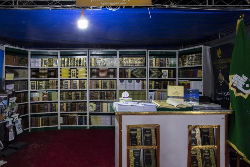  بحزمة من الاصدارات ...قسم الشؤون الفكريّة والثقافيّة يشارك في معرض محطّات فتية الكفيل الثقافيّة للكتاب