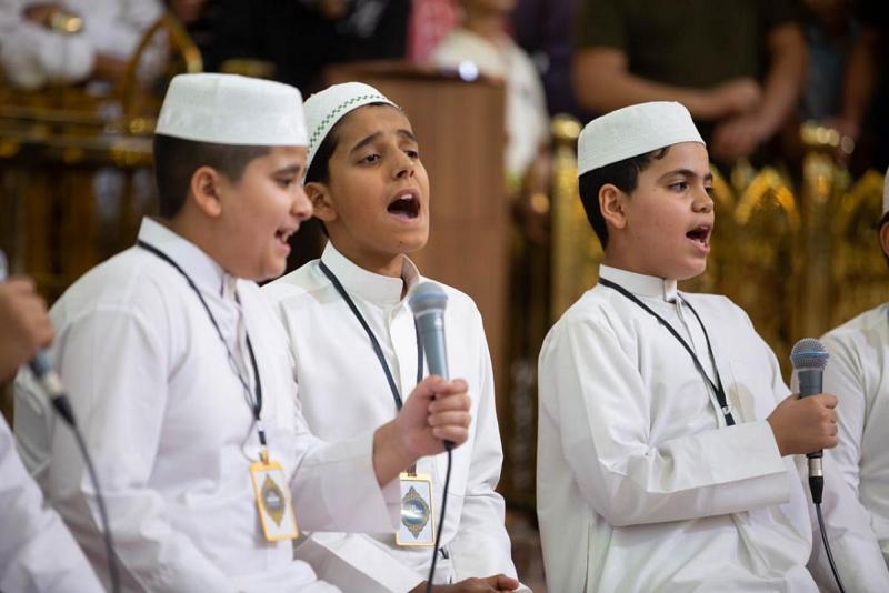 متعلِّمو مشروع أمير القرّاء يشاركون بتلاواتٍ جماعيّة في عدّة محافل