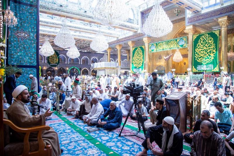 عيدُ الغدير أعظمُ الأعياد وأشرفها.. محاضرةٌ دينيّة في صحن أبي الفضل العبّاس (عليه السلام)