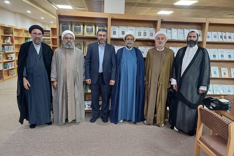 قسم الشؤون الفكرية يبحث التعاون العلمي مع وفد حوزة الإمام الباقر (عليه السلام) في لبنان