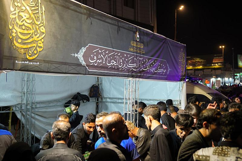 المجمع العلمي يقدم خدماته للزائرين بذكرى شهادة الإمام علي (عليه السلام)