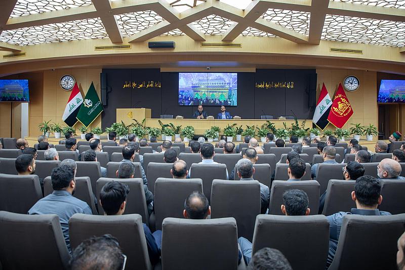 قسم الهدايا والنذور يعقد اجتماعًا لمناقشة آليّات تطوير العمل