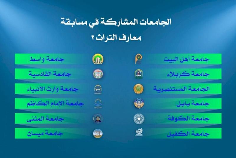 كيف تم اختيار الجامعات والفرق الّتي شاركتْ في مسابقة معارف التُراث الثانية؟