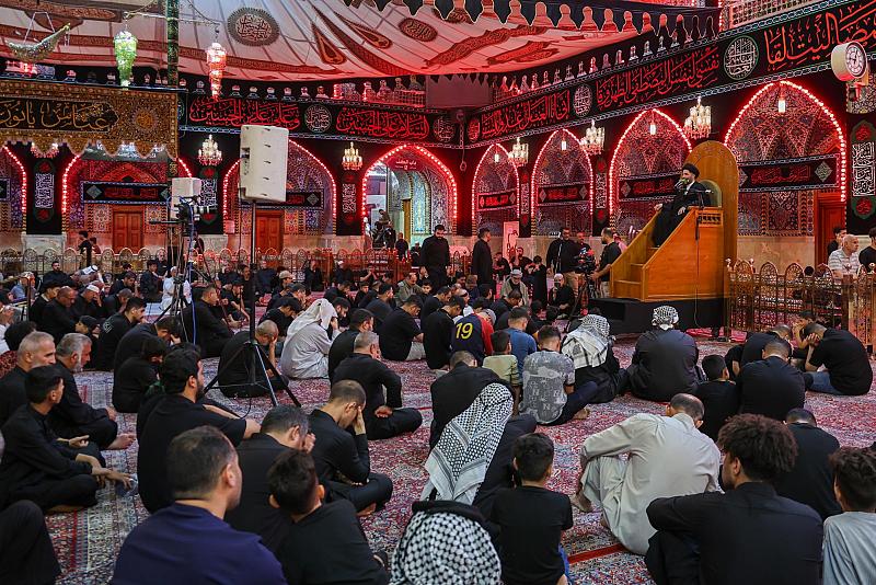 شعبة الخطابة تختتم مجالسها العزائية الخاصة بإحياء ذكرى شهادة الإمام السجاد (عليه السلام)