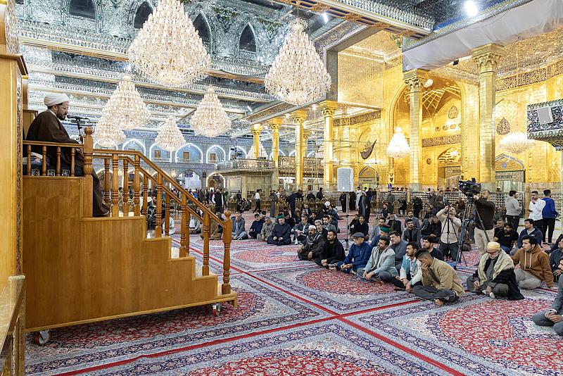 شعبة الخطابة تطلق برنامجها السنوي في صحن مرقد أبي الفضل العباس (عليه السلام)