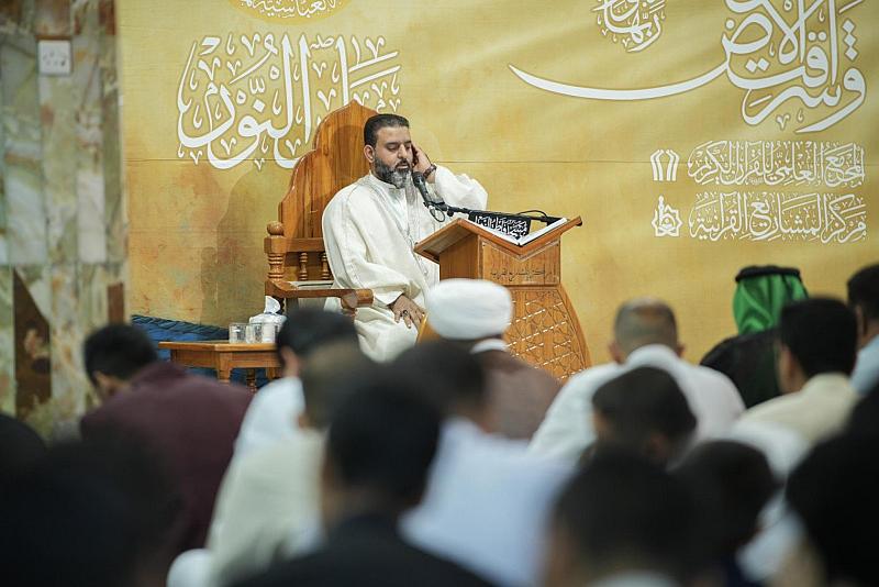 المجمع العلمي يقيم محفلًا قرآنيًا بالتعاون مع جمعية الكوثر القرآنية في البصرة