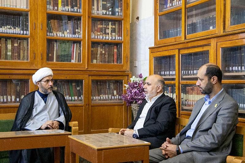 لوضع أسس إنشاء متحفٍ خاصّ بنفائسها.. وفد متحف الكفيل يزور العتبة الكاظمية المقدسة