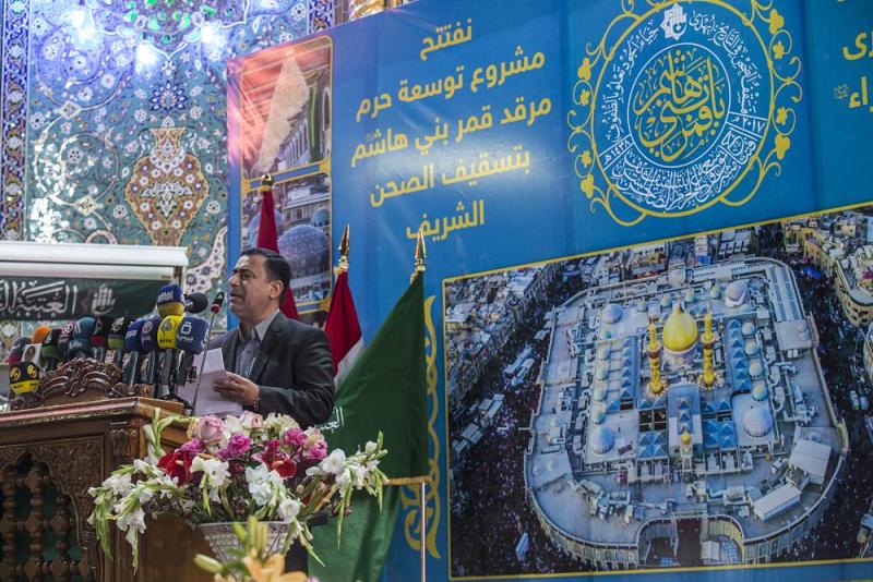 رئيسُ قسم المشاريع الهندسيّة: مشروع التسقيف أضاف حرماً جديداً مجهّزاً بكلّ الخدمات ووسائل الراحة بمساحة (5,000م2) وطاقةٍ استيعابيّة أكثر من (20) ألف زائر..
