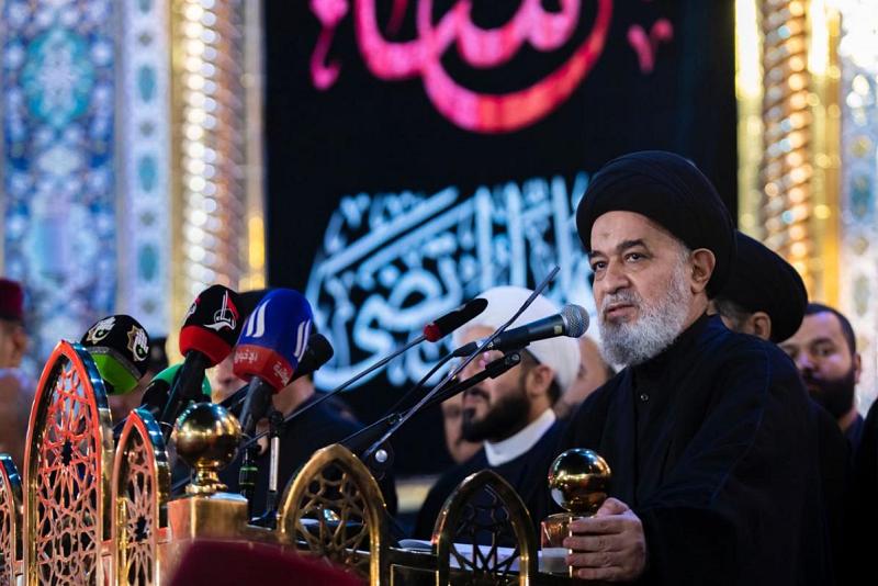 السيّد الصافي: ما زال الحسينُ مُعلِّماً ومُرشِداً ومُلهِماً وقائداً