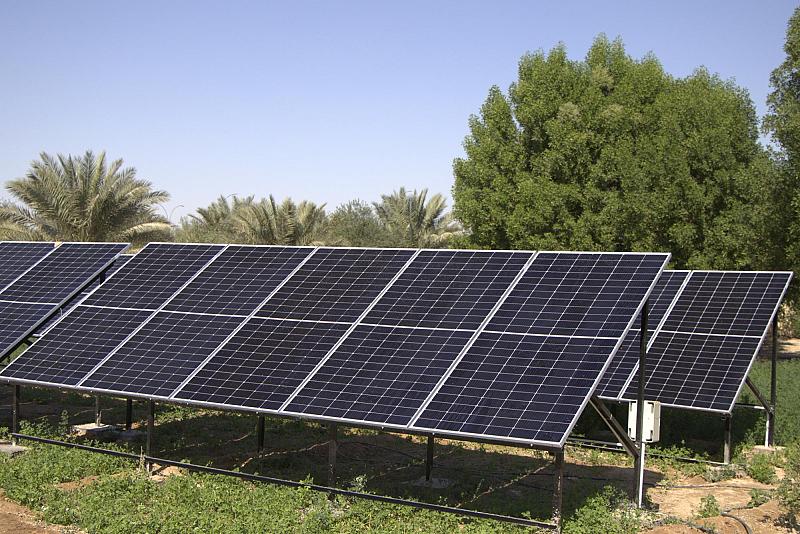 العتبة العباسية تعتمد الطاقة النظيفة في إعمال الري بمشروع الحزام الأخضر الشمالي والجنوبي