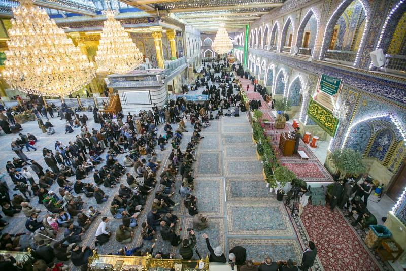 العتبة العباسية المقدسة تستقبل ولادة الصديقة الطاهرة فاطمة الزهراء (عليها السلام) بمحفل بهيج 