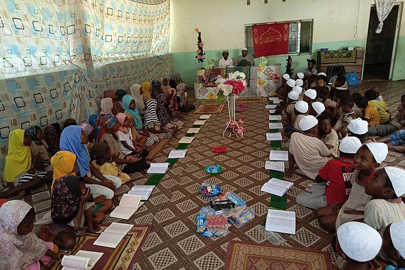 تنظيم أمسية قرآنية في دولة مدغشقر