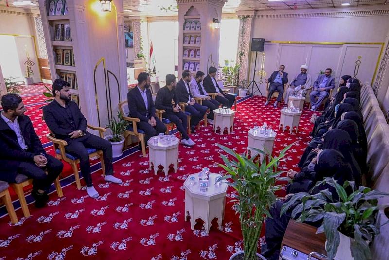 المعارف الإسلامية وجامعة البصرة يبحثان سبل التعاون المشترك