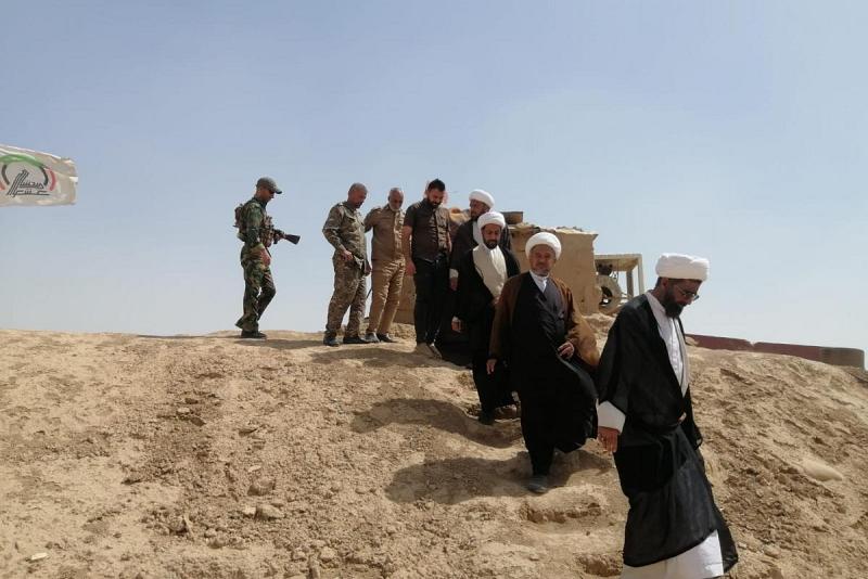 وفدُ الإرشاد والدعم المعنويّ يُجري جولةً ميدانيّةً لعددٍ من قواطع العمليّات