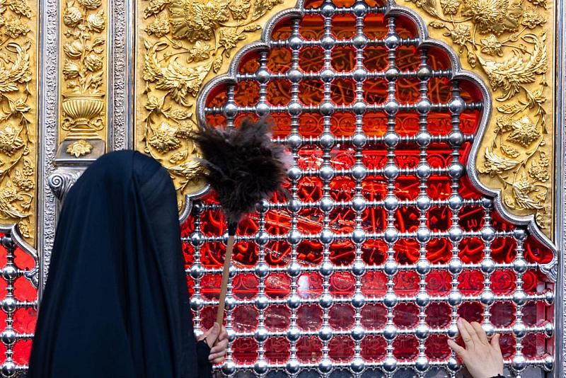 خدمات متنوعة تقدمها شعبة الزينبيات لزائرات مرقد أبي الفضل العبّاس (عليه السلام)