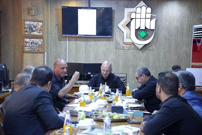 جمعية العميد تعقد اجتماعاً لمناقشة محاور مؤتمر معالم الحياة الطيبة عند أهل البيت (عليهم السلام)