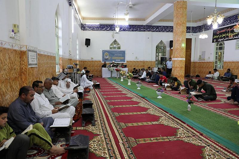 المجمع العلميّ يواصل إقامة الختمات القرآنية الرمضانية في مركز محافظة النجف