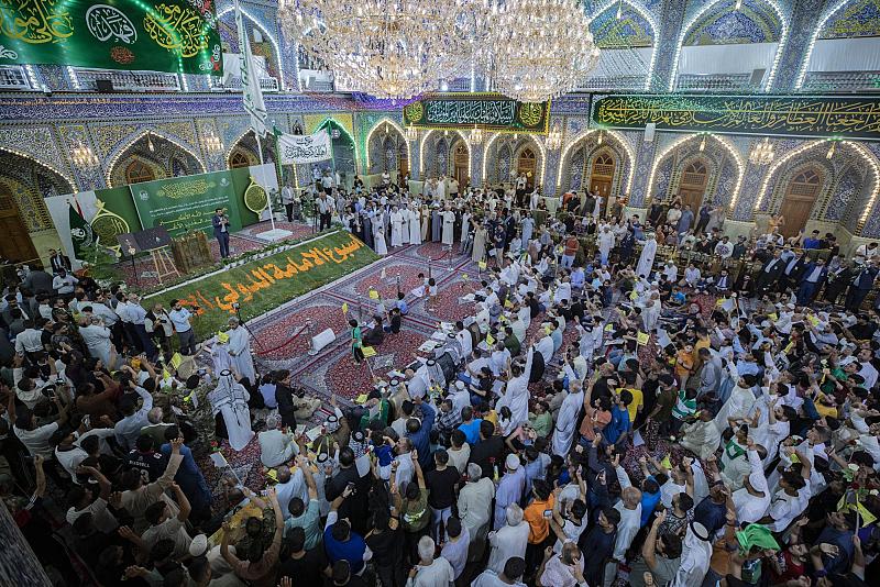 العتبة العباسية تحتضن فعاليات الحفل المركزي السنوِي لعيد الغدير الأغرّ