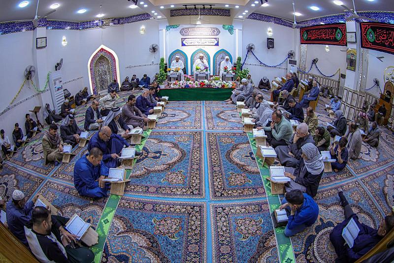 إطلاق 23 ختمة قرآنية رمضانية في النجف بمشاركة 54 قارئا