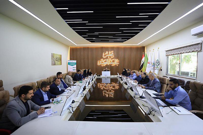 جامعة العميد تعقد اجتماعًا لمناقشة التحضيرات النهائية لمؤتمرها الدولي الثالث للعلوم الطبية