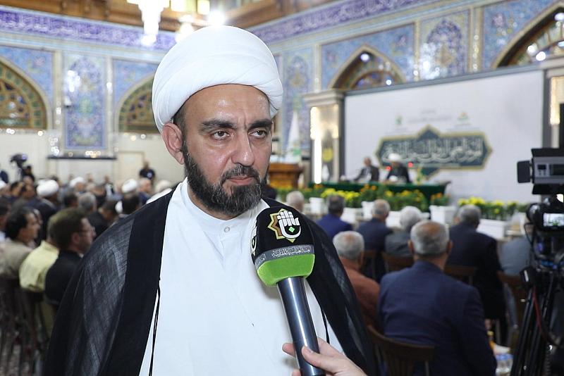 ضمن مؤتمر العتبة الكاظمية الدولي.. باحث من العتبة العباسية يناقش التعايش في فكر الإمام الرضا (عليه السلام)