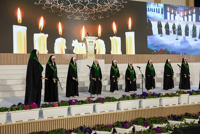 براعم شعبة مدارس الكفيل تقدّم فعالية (أنشودة الخادمة الصغرى) 