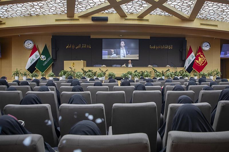 العتبة العباسية المقدسة تنظّم برنامجًا ثقافيًا لوفد مؤسّسة حشد التنمية والخدمات من بغداد