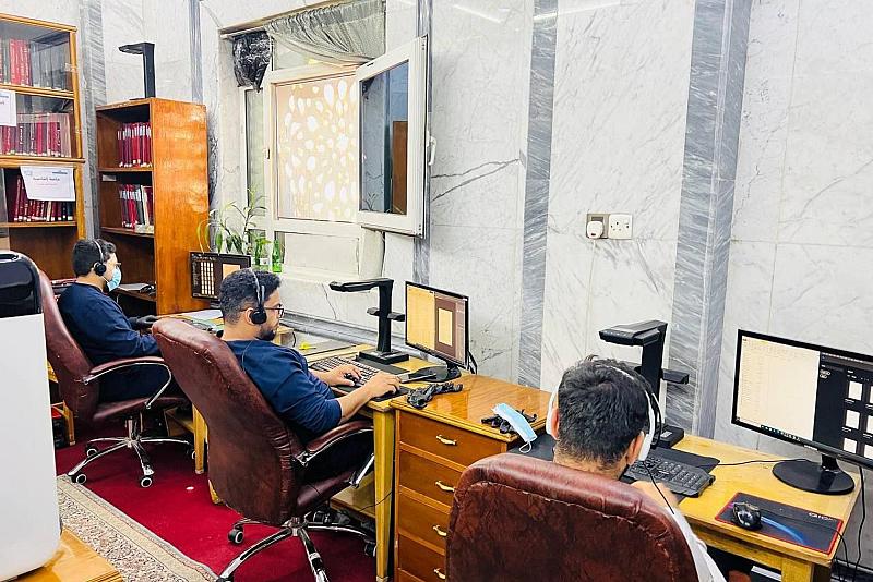 قسم الشؤون الفكرية يعلن الانتهاء من رقمنة 858 أطروحة للجامعة العراقية