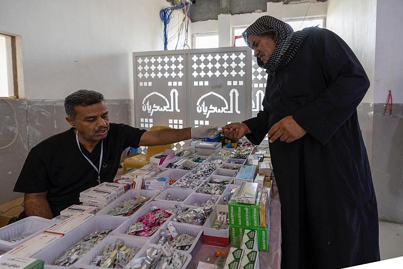 قسم الشؤون الطبية: تجهيز نحو ٦ أطنان من العلاجات لتأمين الخدمات الصحية لزائرين مدينة سامراء