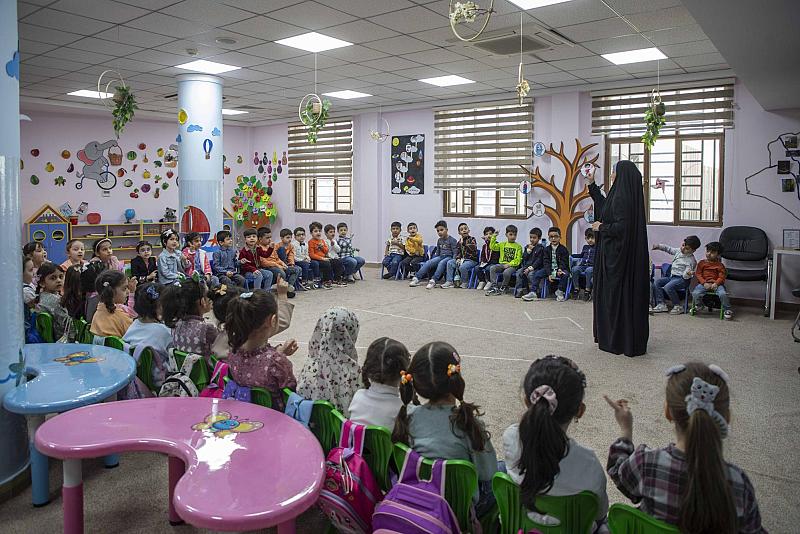 قسم التربية والتعليم يعلن عن بدء العام الدراسي لرياض مجموعة العميد
