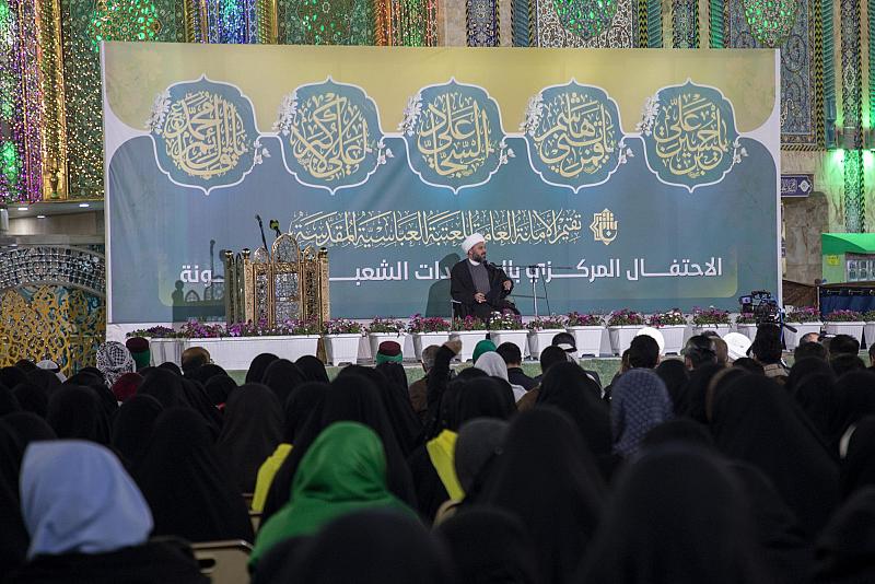 الاحتفال المركزي بذكرى ولادة علي الأكبر (عليه السلام) يشهد تقديم محاضرة عن سيرته العطرة