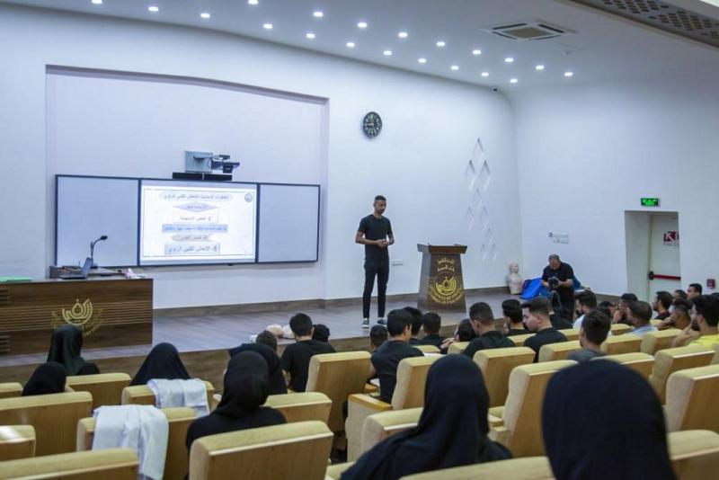 جامعةُ الكفيل تنظّمُ دورةً في الإسعافات الأوّلية لمجموعةٍ من طلبتها