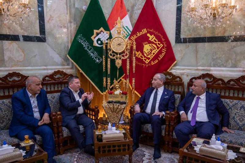 وزير البيئة في ضيافة العتبة العبّاسية المقدّسة