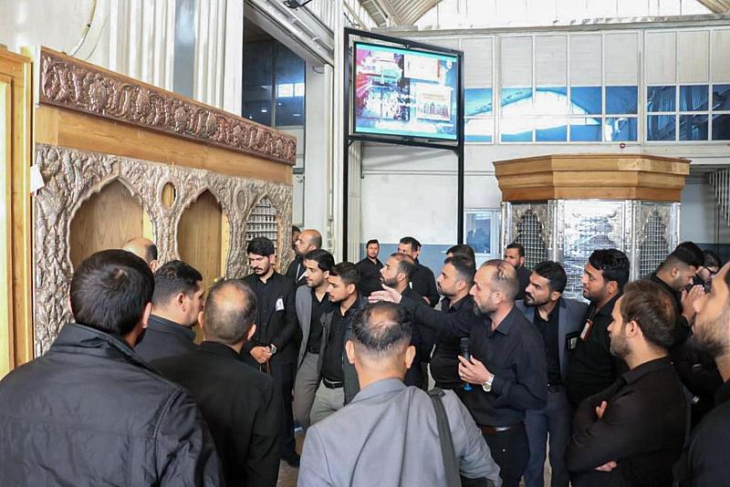 ضمن البرنامج المركزي.. قسم صناعة الشبابيك يستعرض جهوده الفنية لخدمة المراقد المقدسة